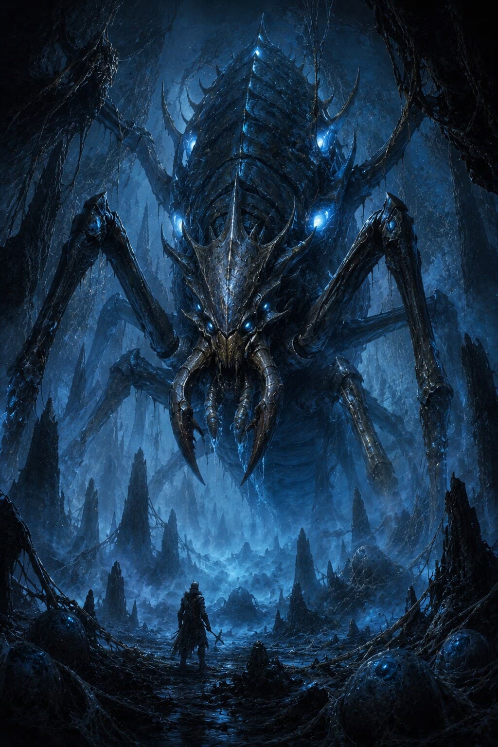 The Queen, seeker matriarch of the Mistlands