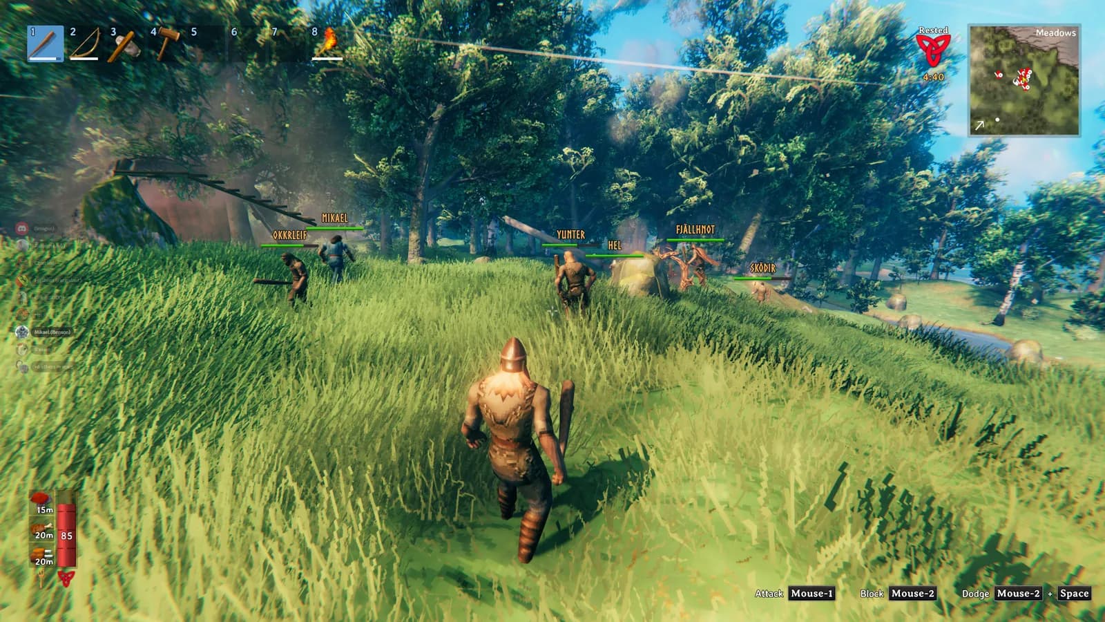 the assemblage of the nords upon the slaying of Eikthyr