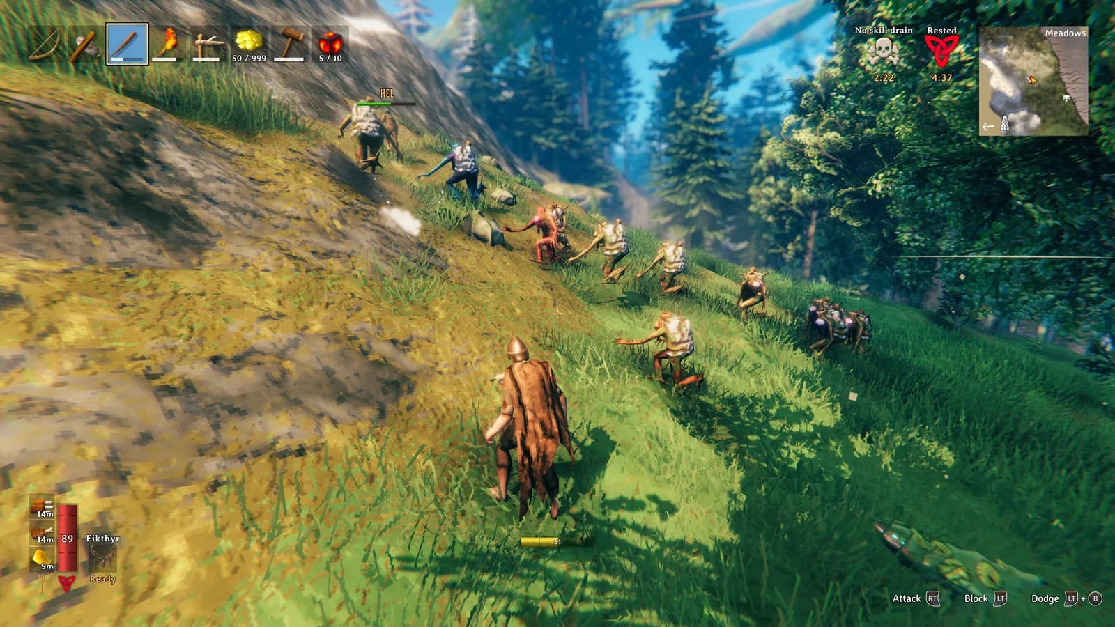 Hel versus black forrest