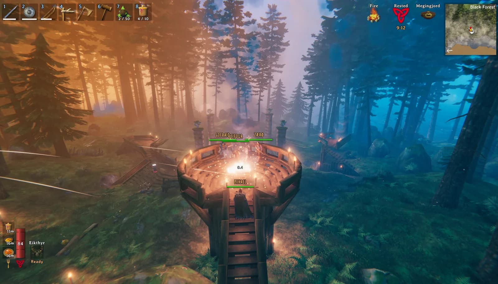 Zero's Elder party