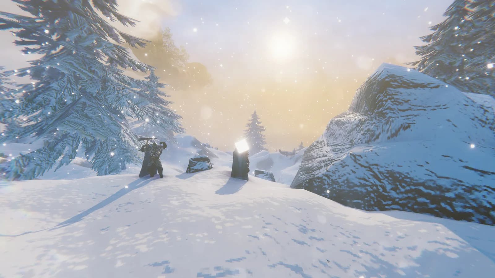 Crisp morning in the mountains