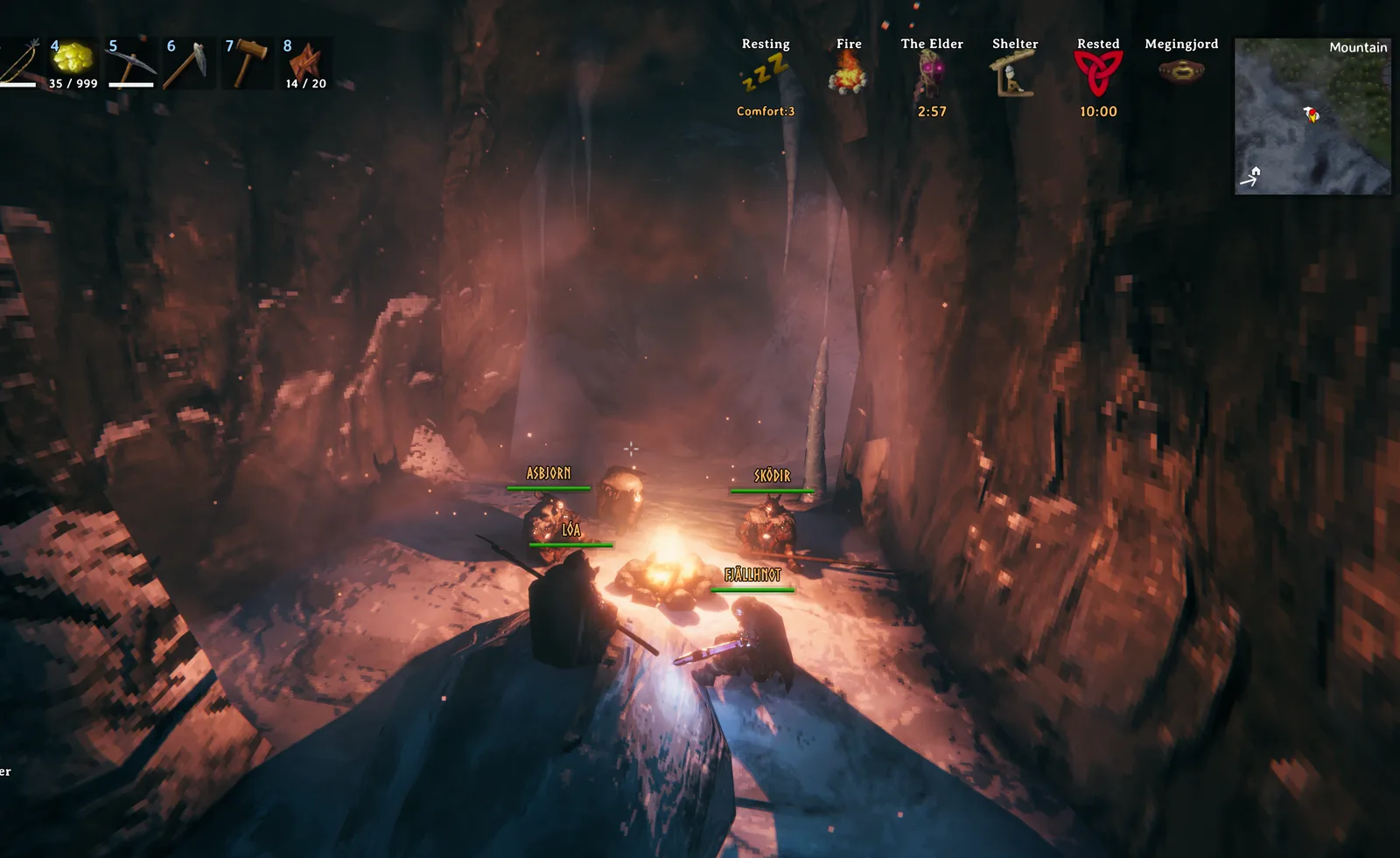 mid dungeon respite