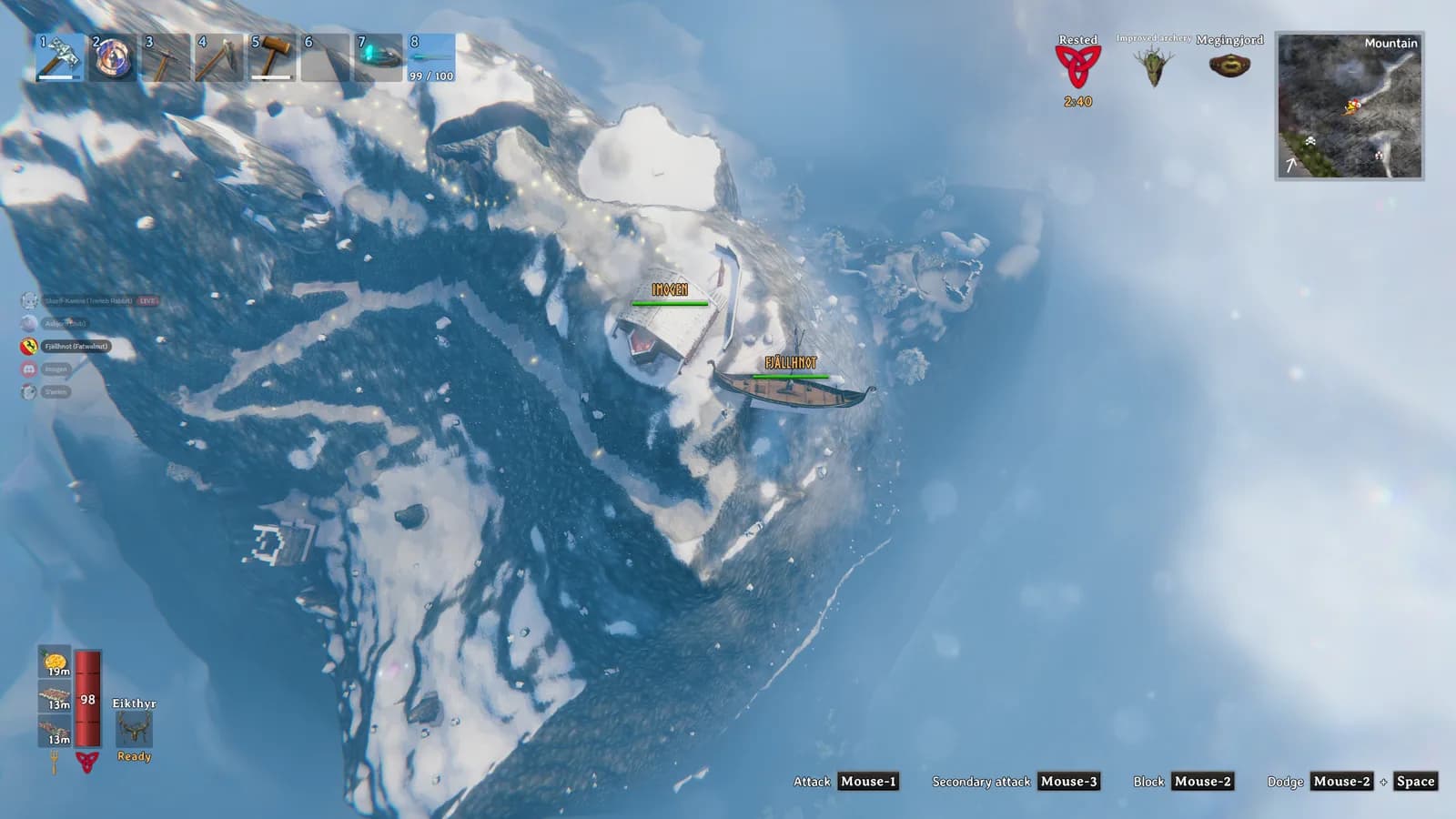 waiting for the launch