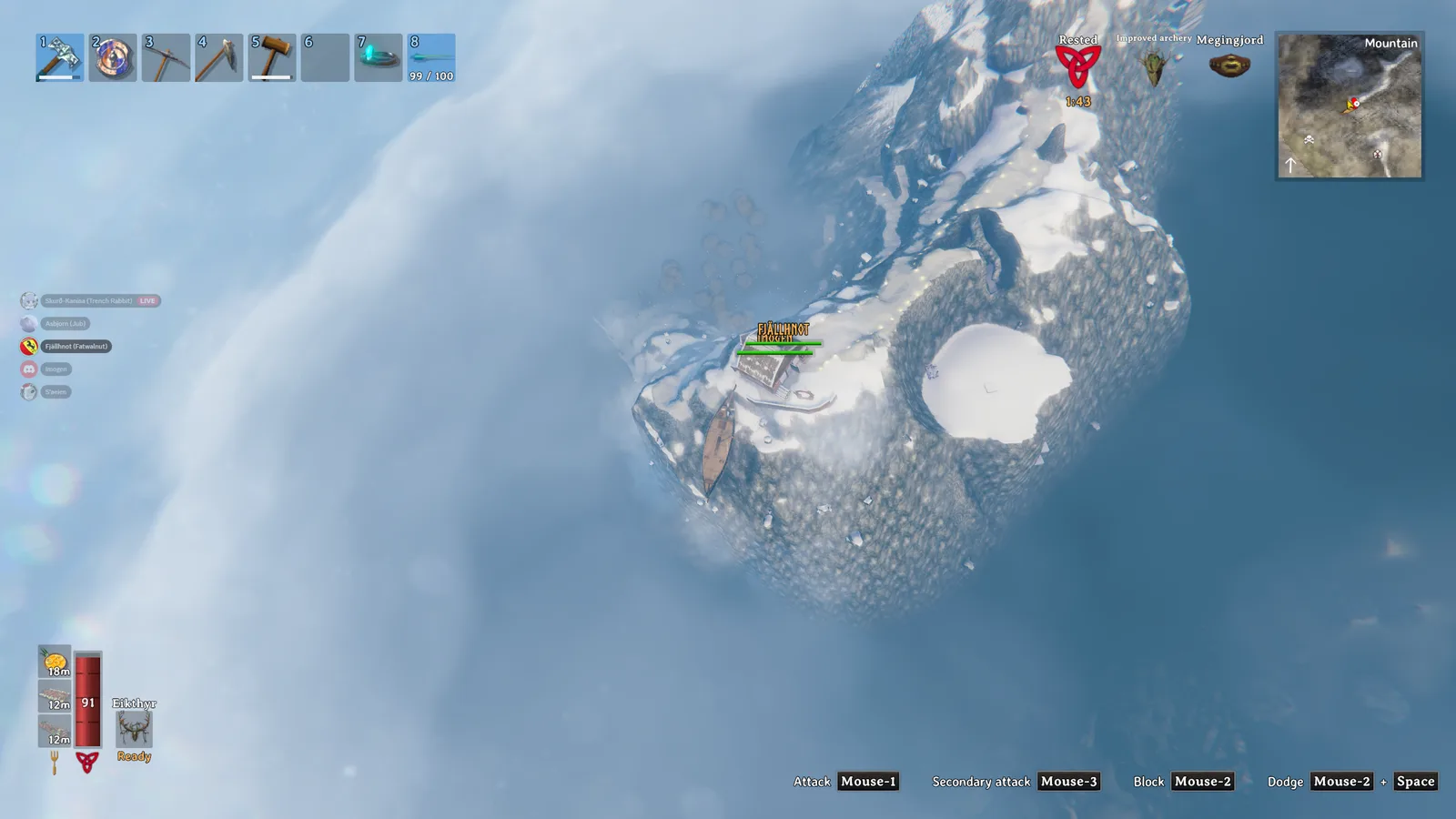 waiting for the launch