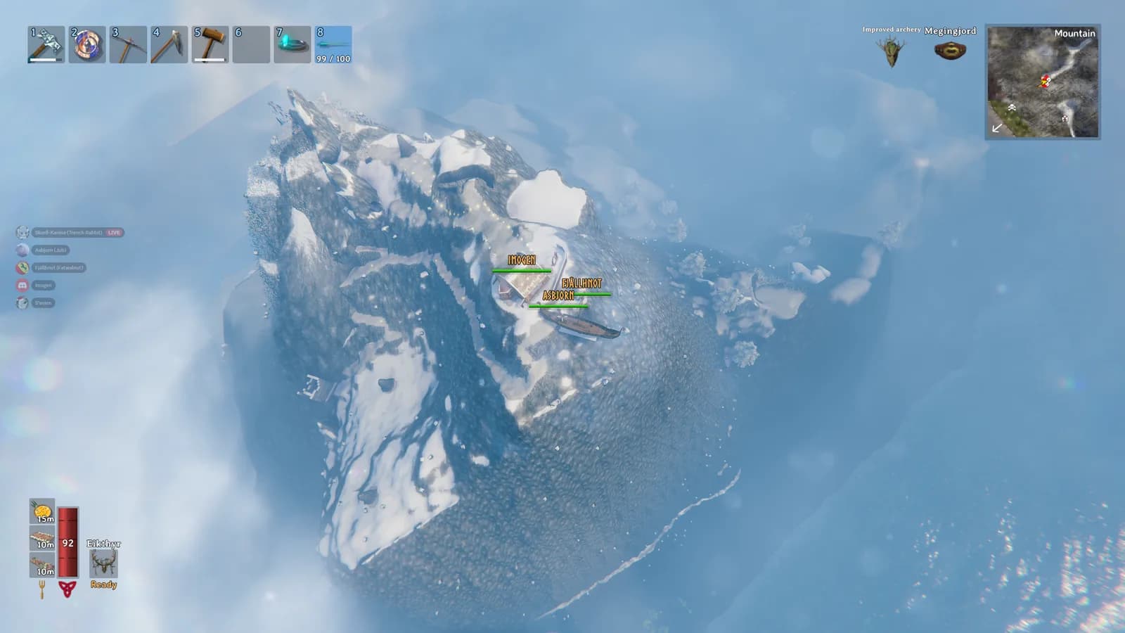 waiting for the launch