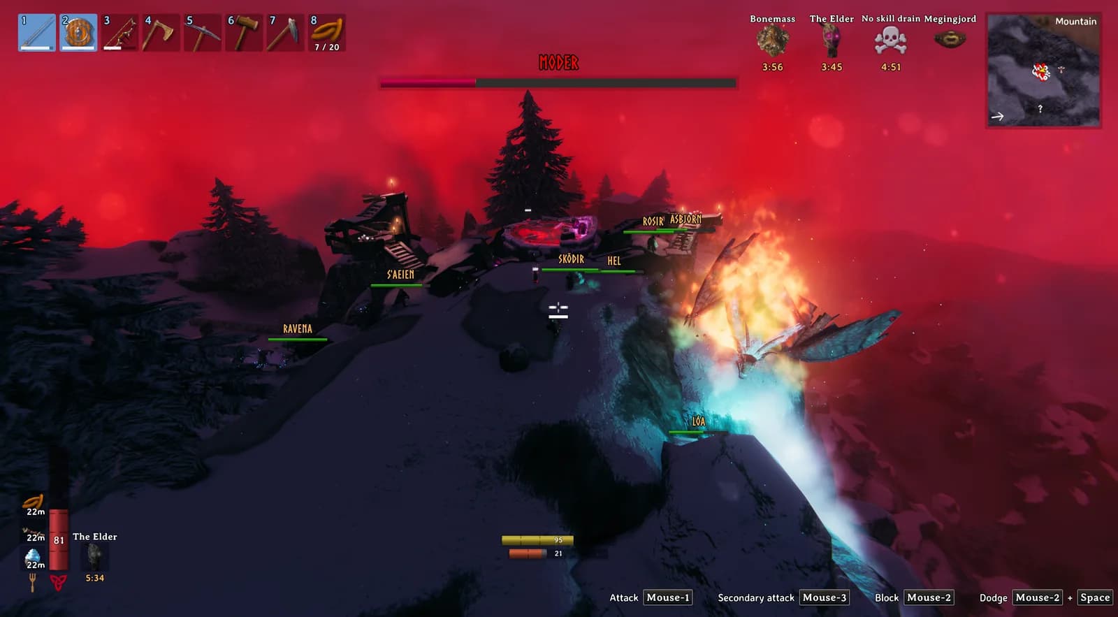 Modor (hardest boss)
